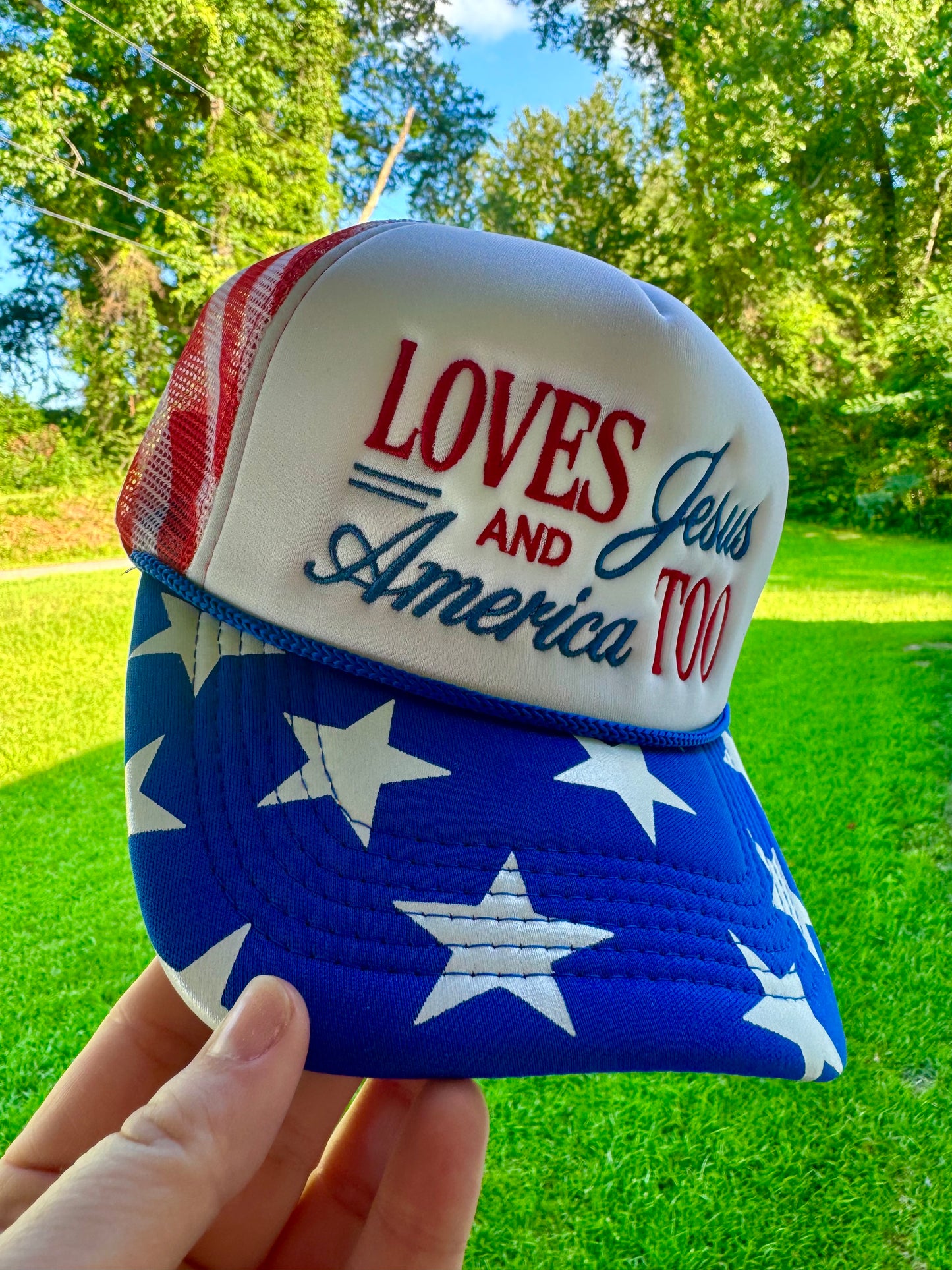 Loves Jesus and America Too
