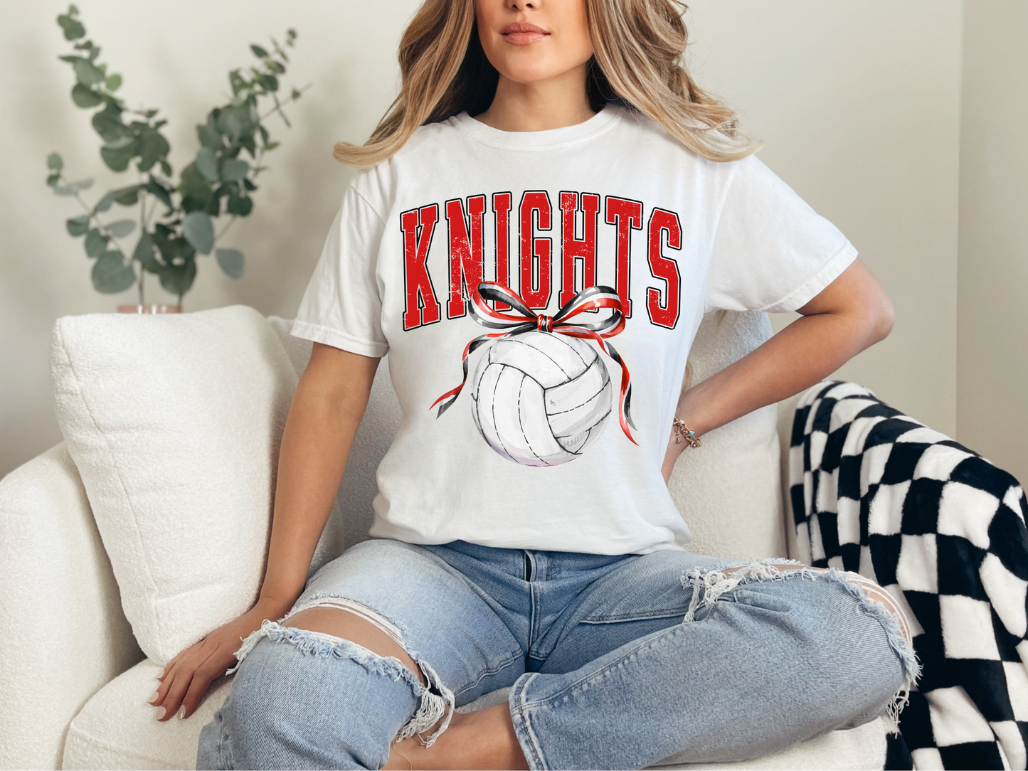 Knights Volleyball Bow