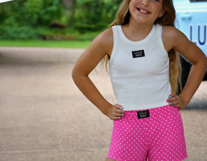 Lulu Mac Kids Polka Dot Shorts