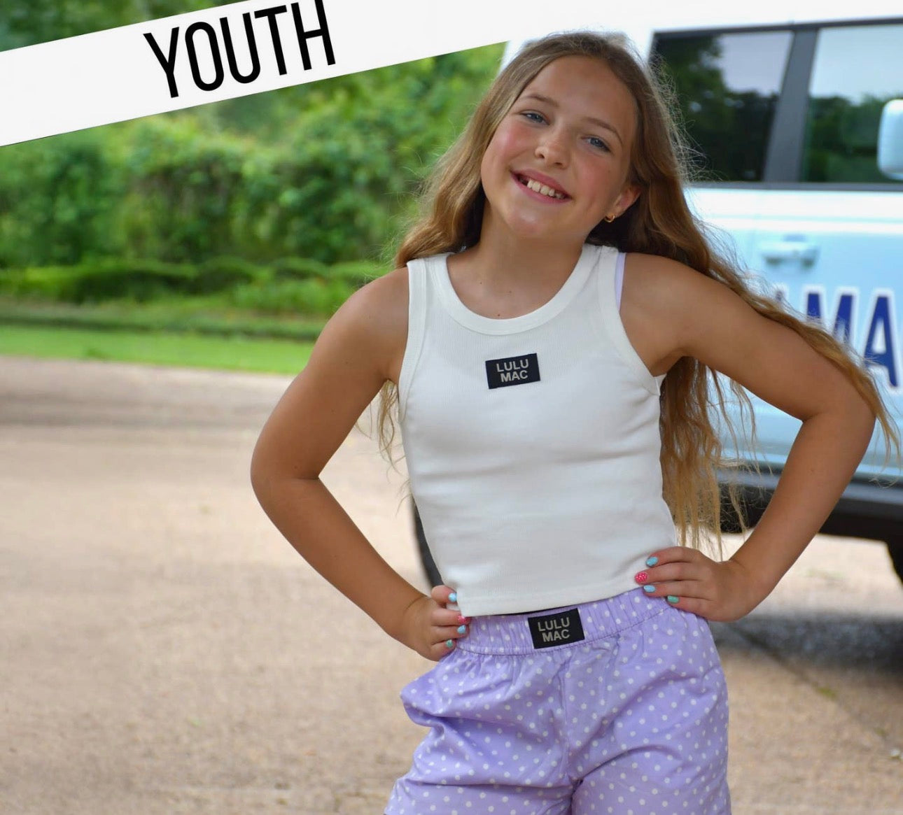 Lulu Mac Kids Polka Dot Shorts