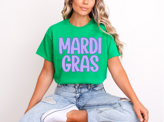 Mardi Gras Stripes